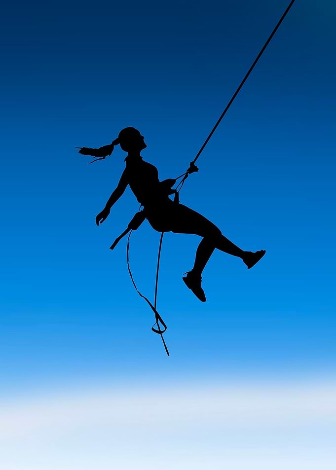 Climber girl