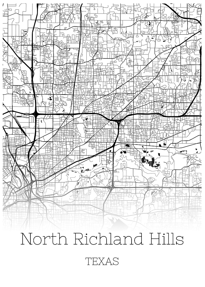 North Richland Hills map