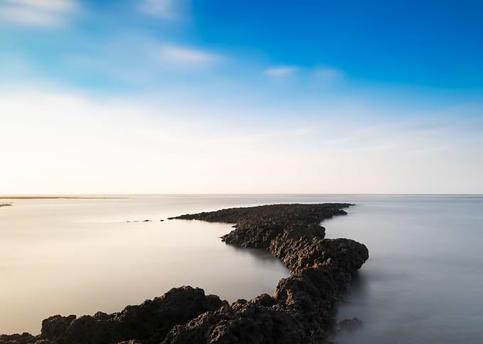 Extended algal reefs
