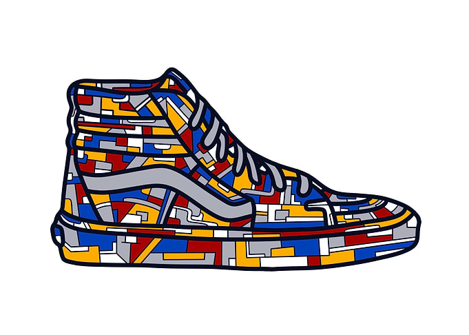 Skate high shoes