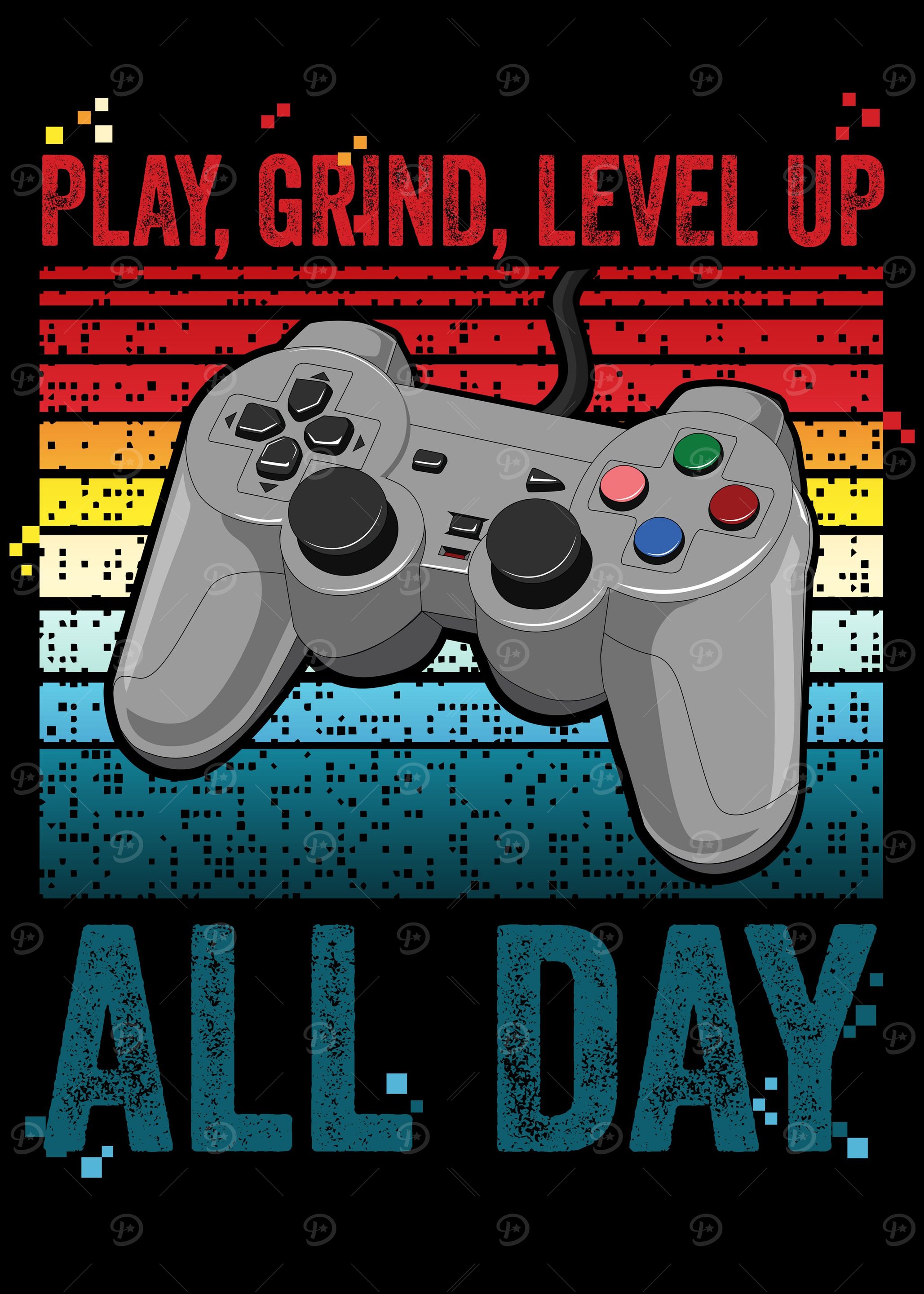 PLAY GRIND LEVEL UP