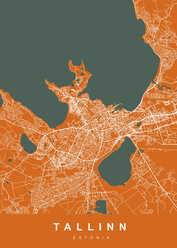 TALLINN Map ESTONIA