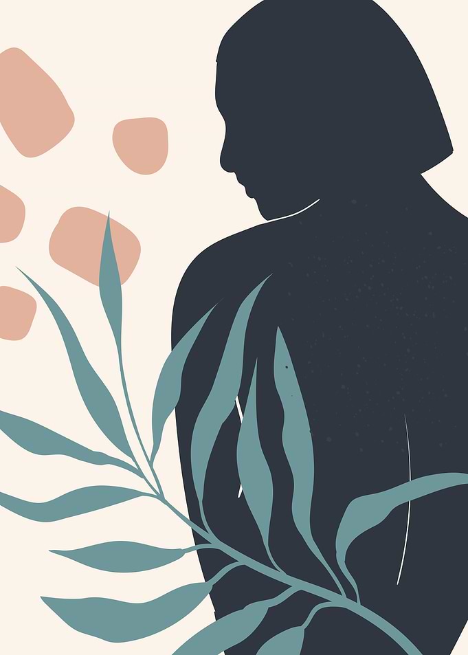 Botanical abstract art