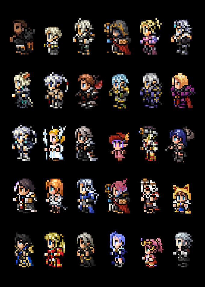 Final Fantasy XIV Pixel