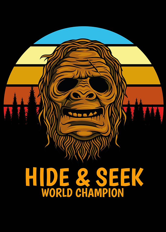 bigfoot rainbow hide seek