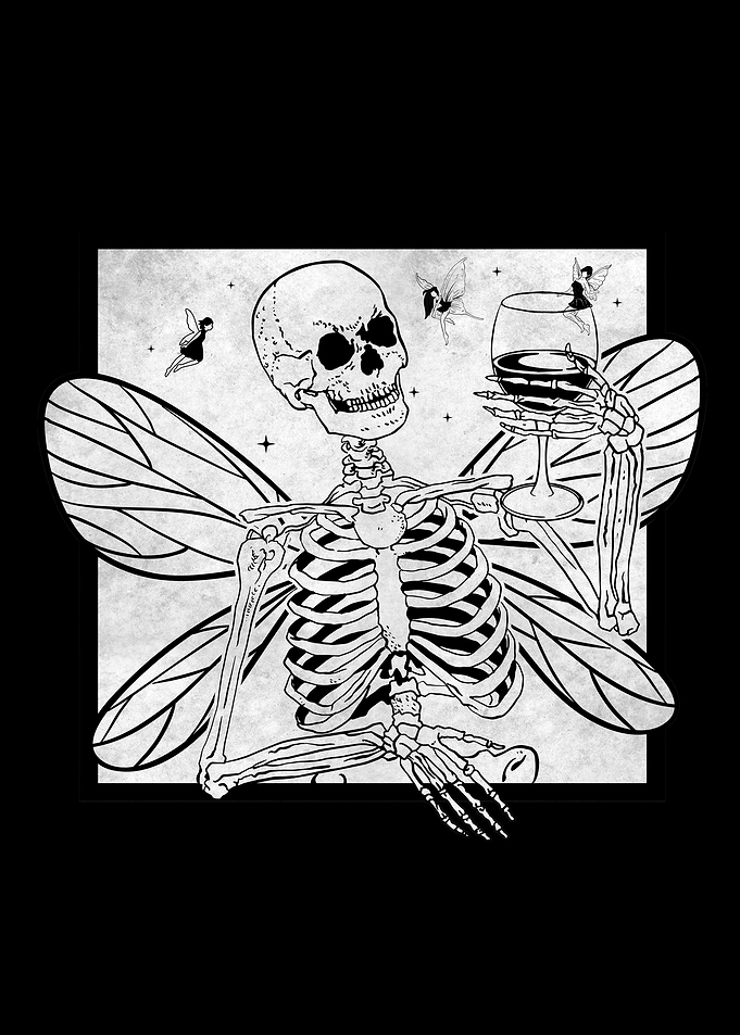 Fairycore Fairy Skeleton