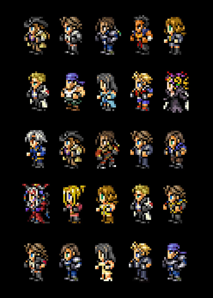 Final Fantasy VIII Pixel