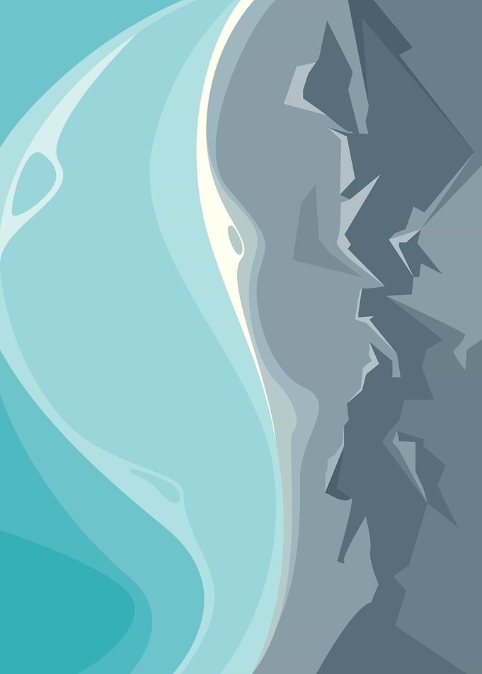 Ocean and rocks
