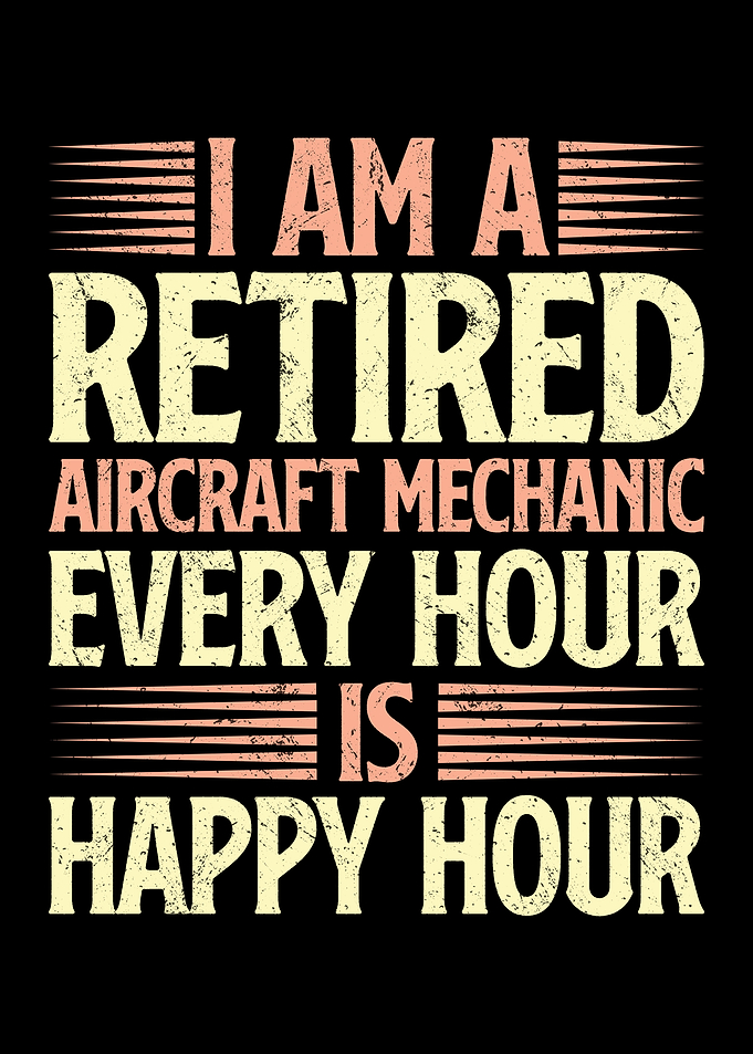 I am a retired aircraft
