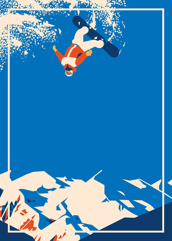 Snowboard flip