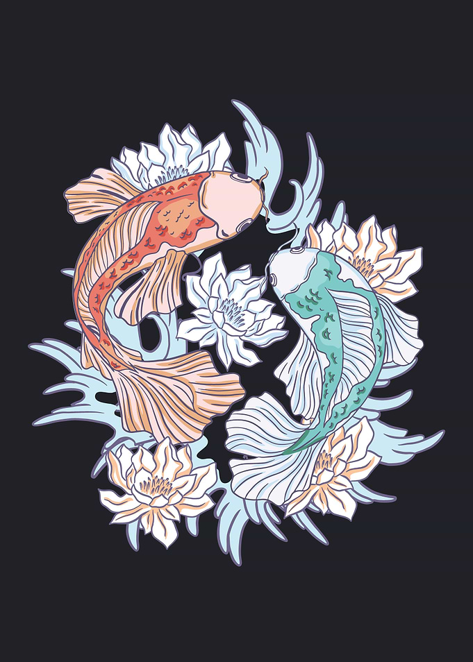 Koi fish