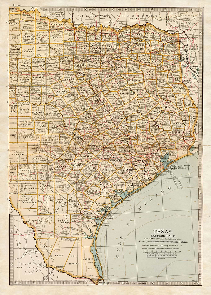 TEXAS EAST VINTAGE USA