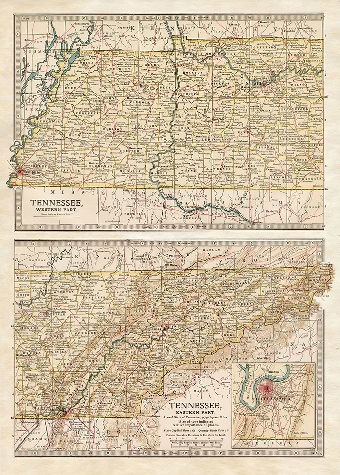 TENNESSEE VINTAGE USA