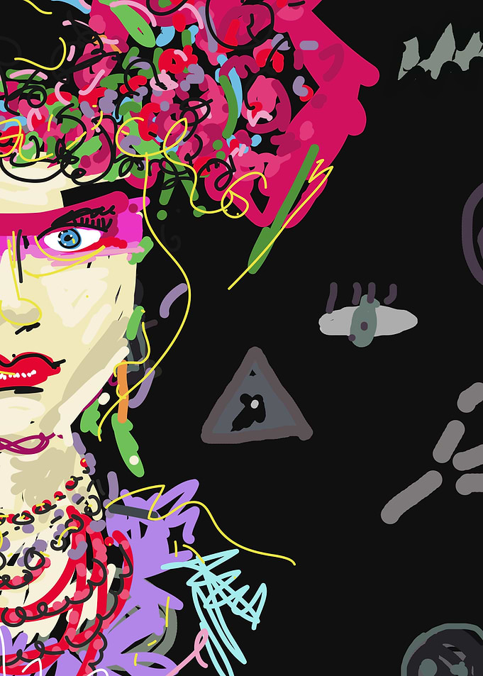 Motif Flower Girl