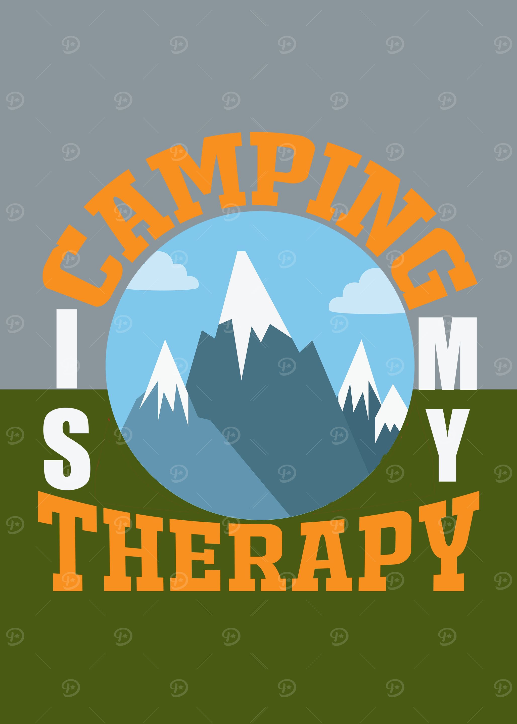 Camping is my therapy