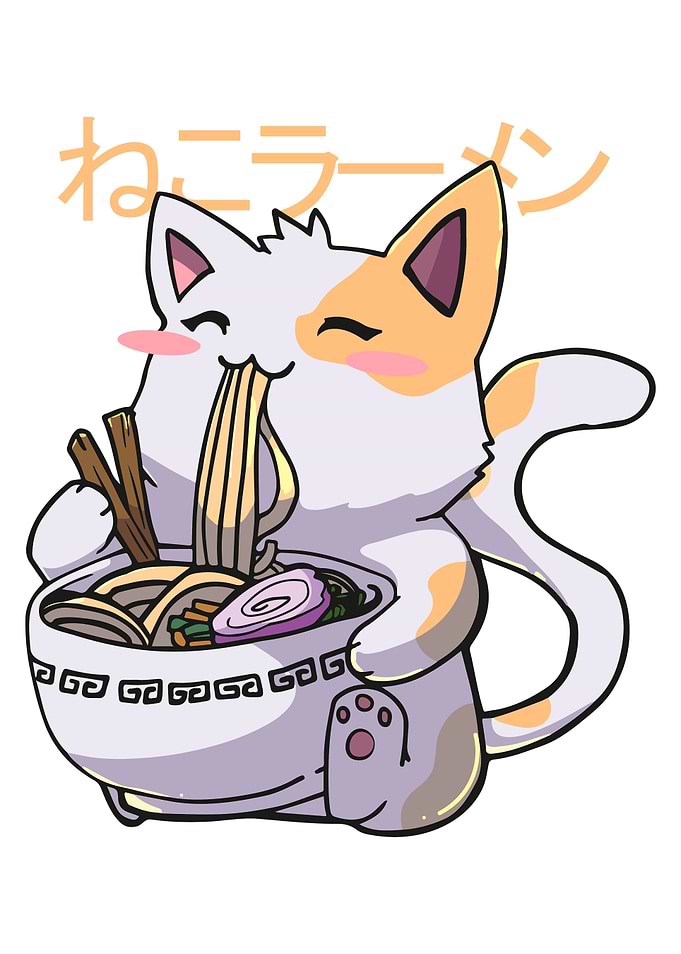 Neko Ramen Cat anime