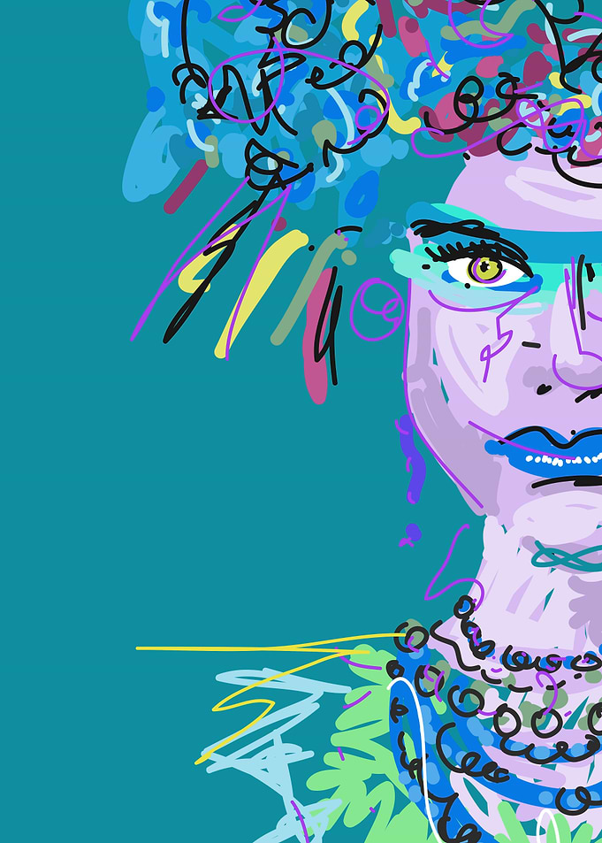 Candy Flower Girl