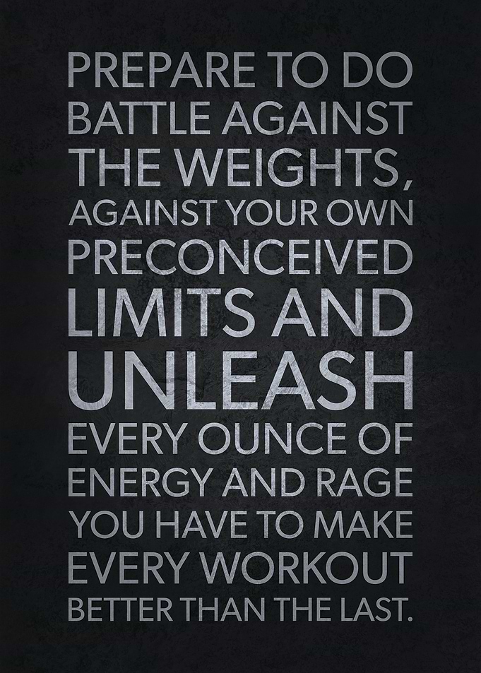 Battle Against The Weights