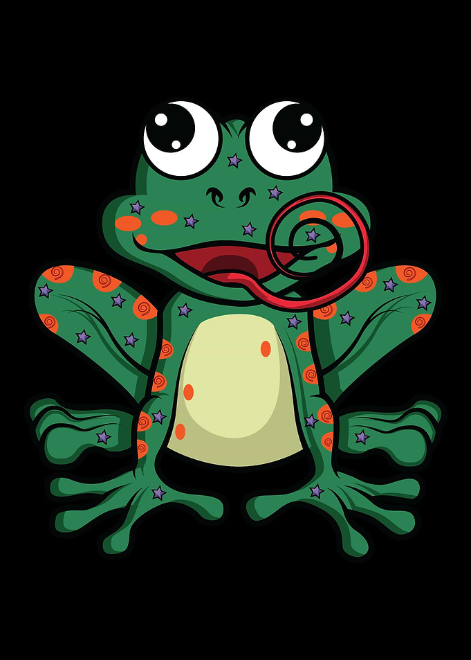 Frog Weird Weird and Funny