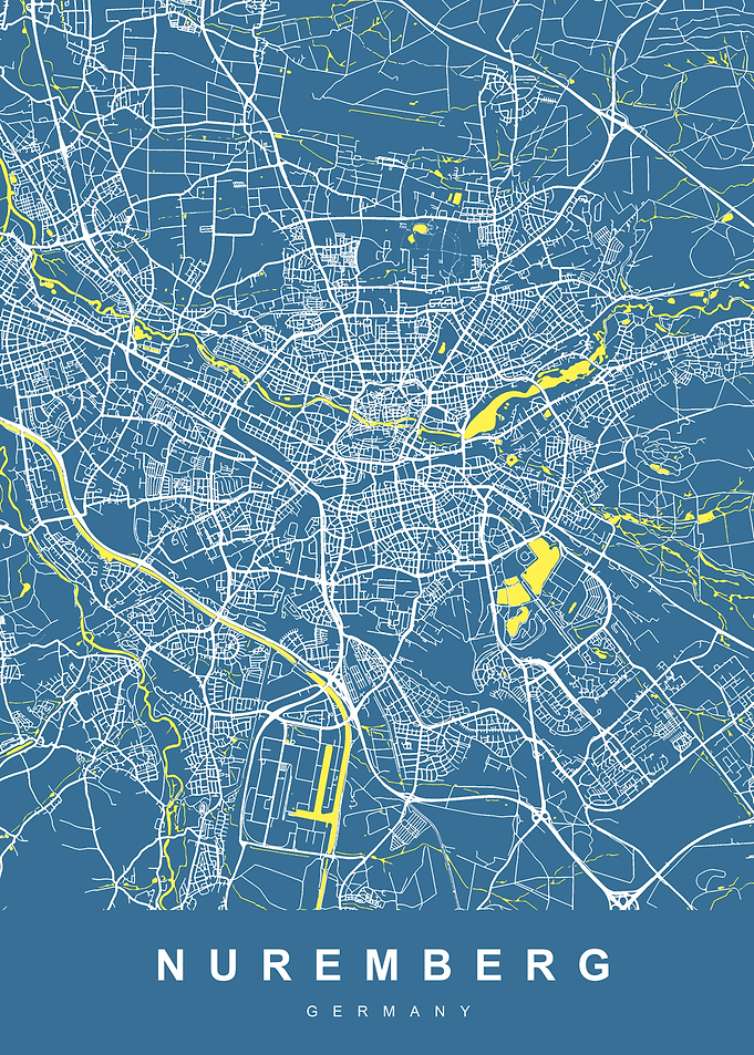 NUREMBERG Map Germany