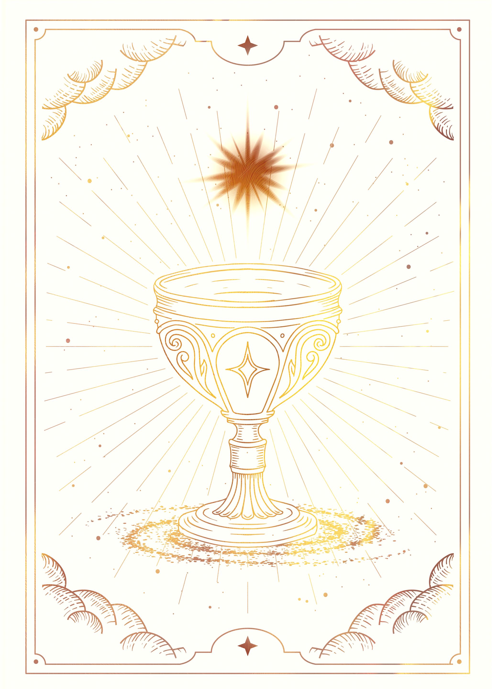 Tarot Grale withe star