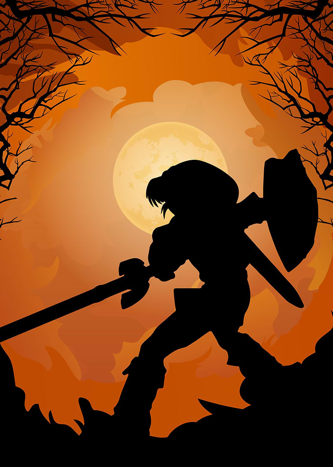 Link Silhouette Halloween