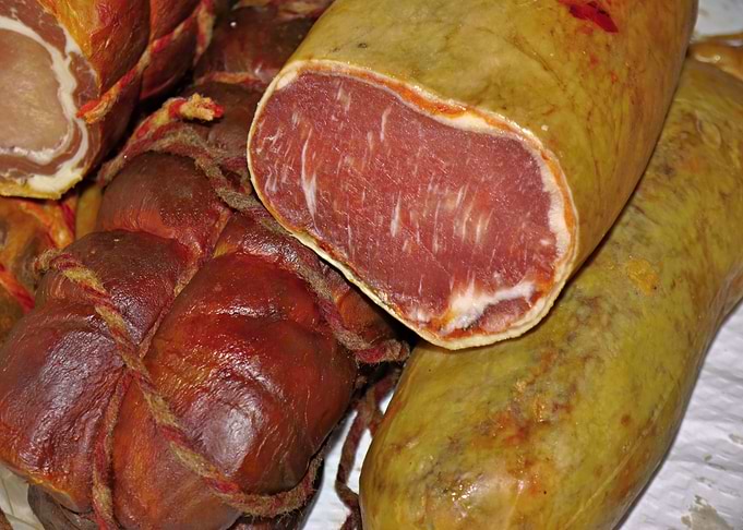Traditional sausages
