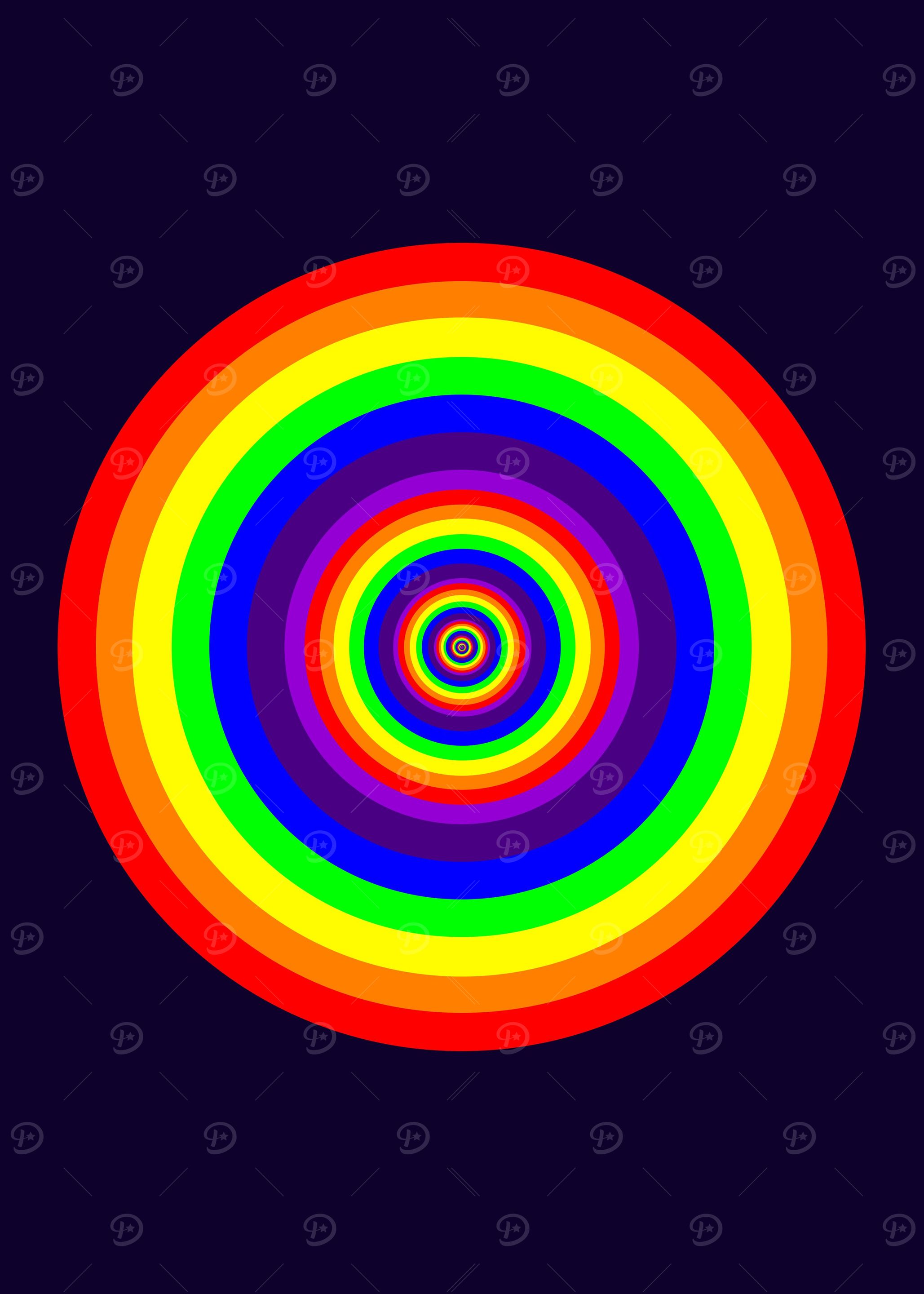 Rainbow full color