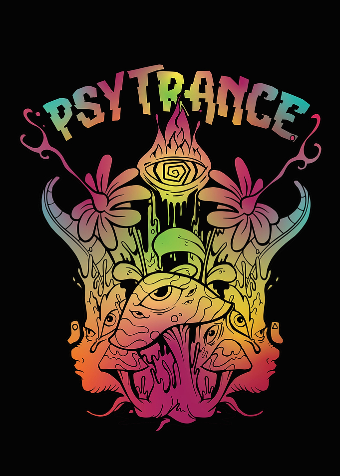 Psytrance Trippy shrooms