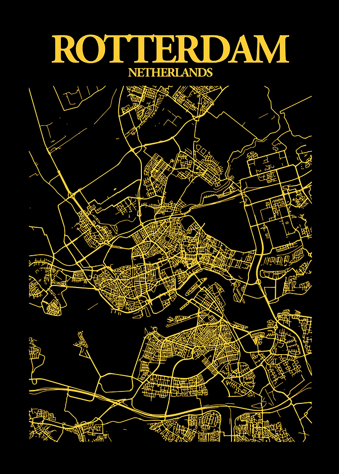 Rotterdam City Wall Art