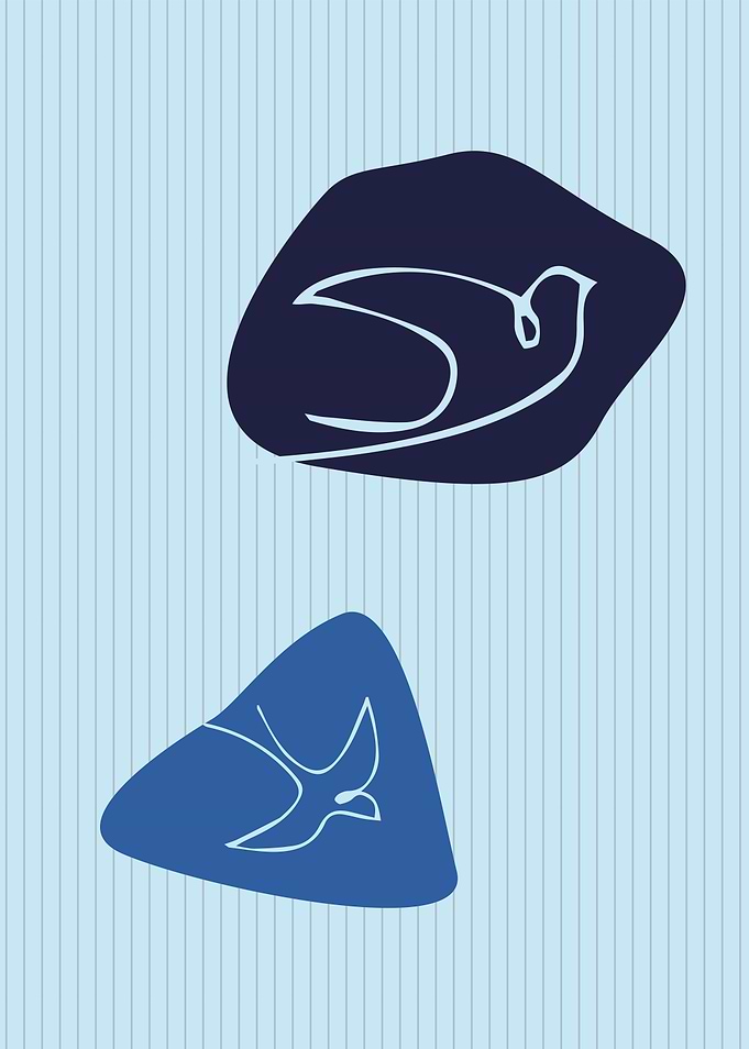 Abstract birds