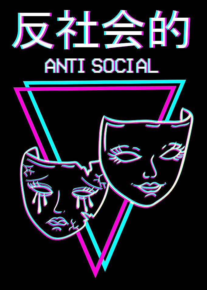 Antisocial Theater Mask