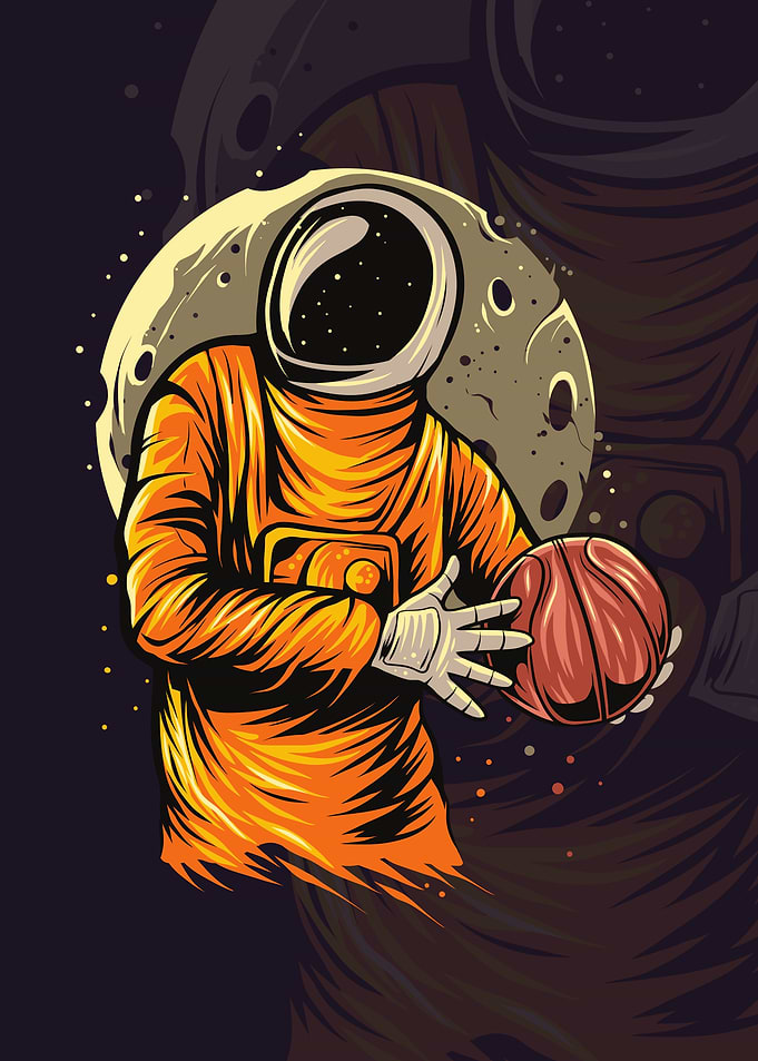Astronaut Basketball