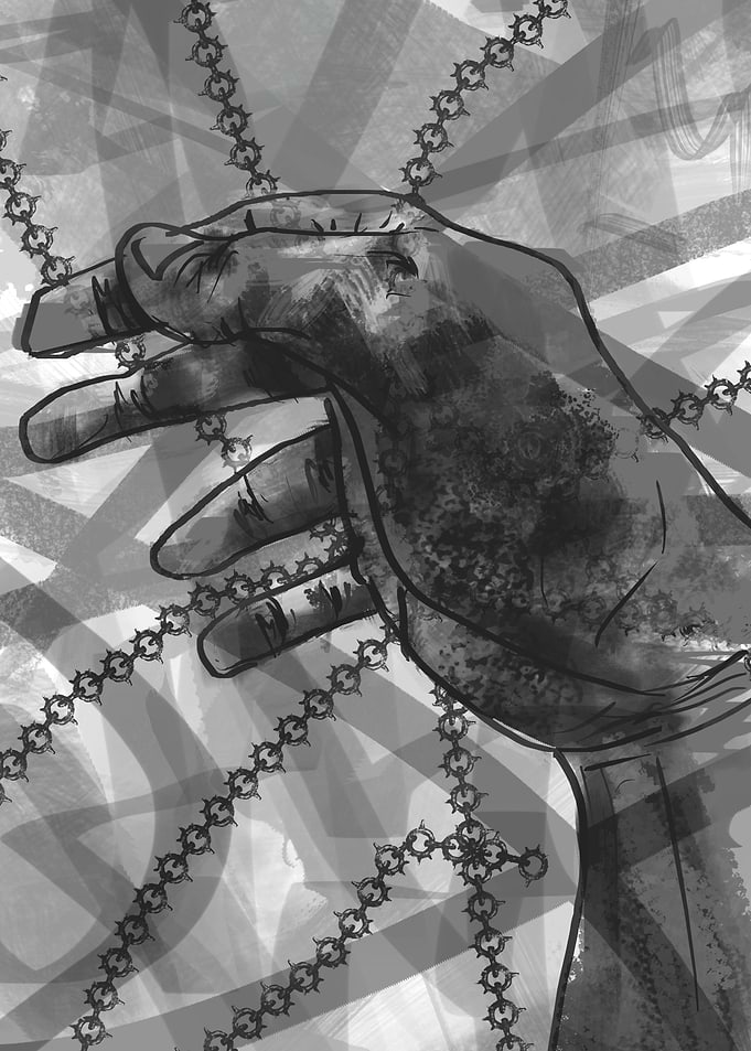 Depressed Hand