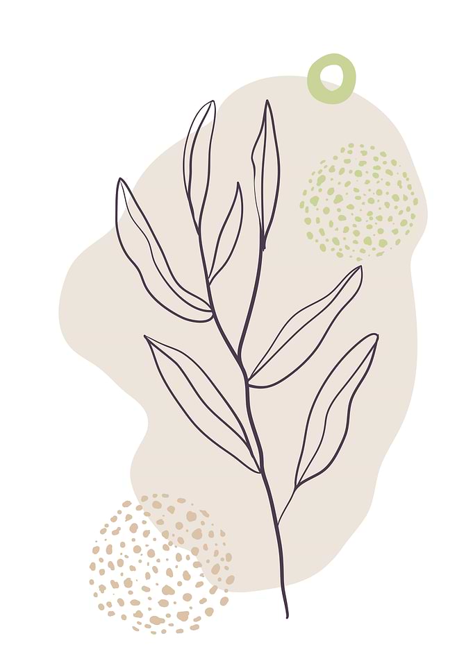 Scandinavian single leaf