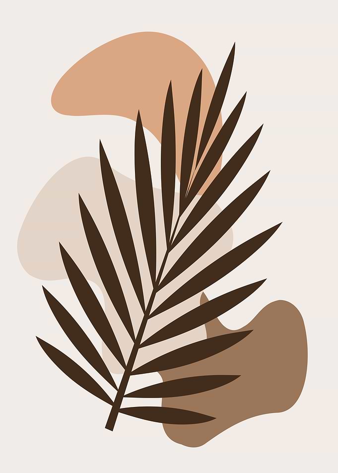 Botanical Tropical leaves