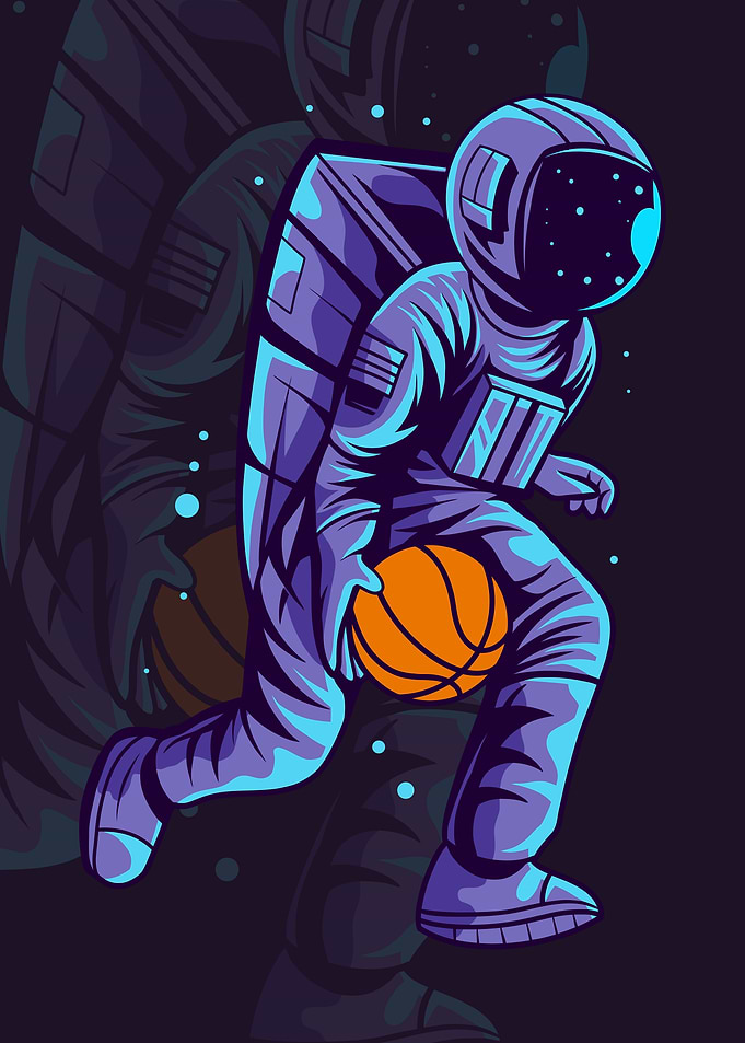 Astronaut Basketball