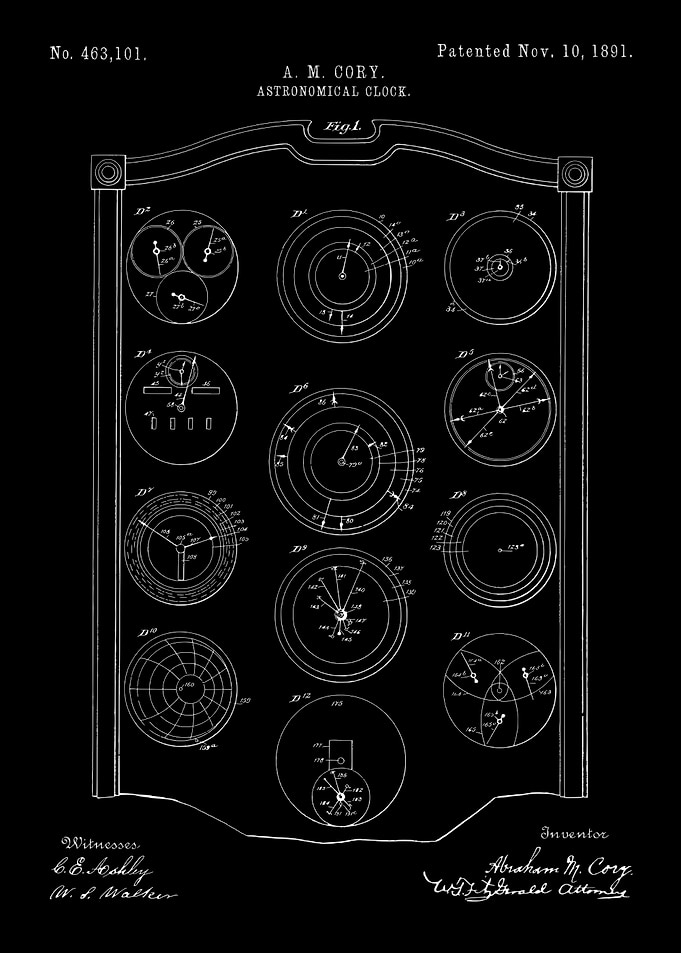 Astronomical Clock Patent