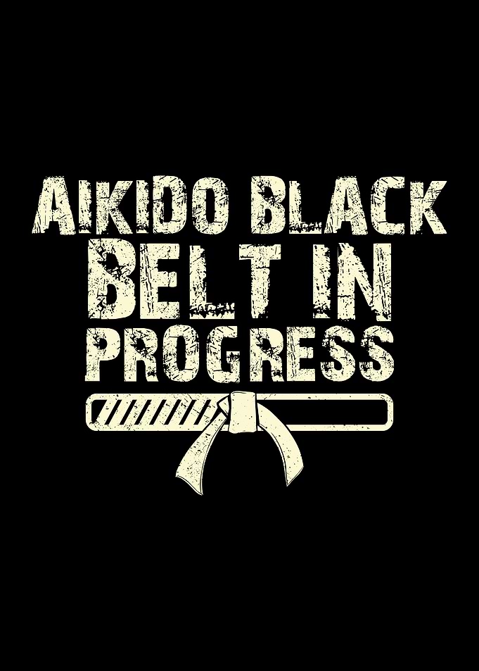 Aikido black belt in