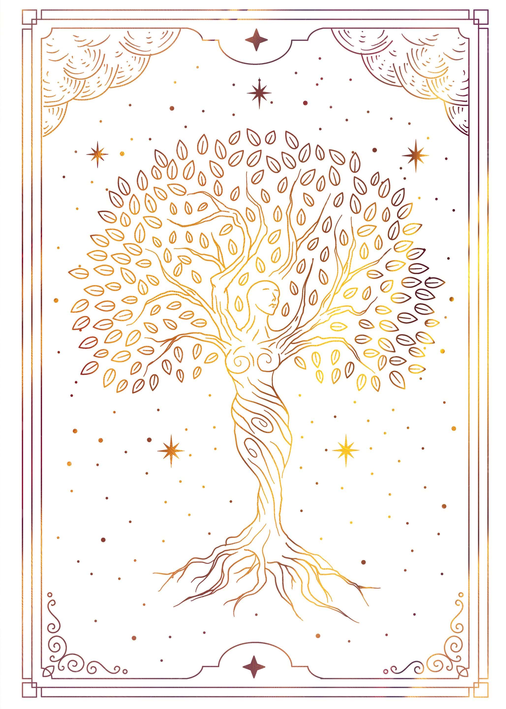 Tarot tree of live