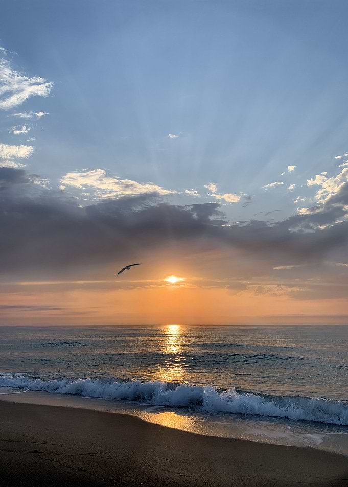 Enchanting Cloudy Sunrise
