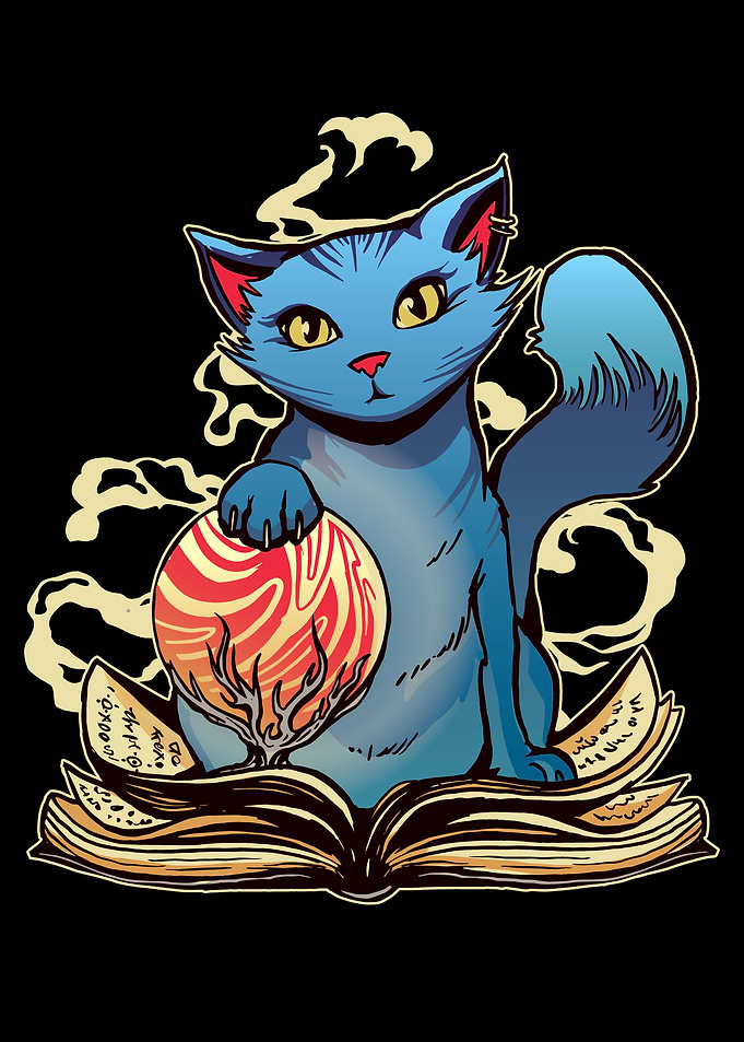 Magical Cat Animal
