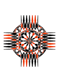 Geometric celtic cross