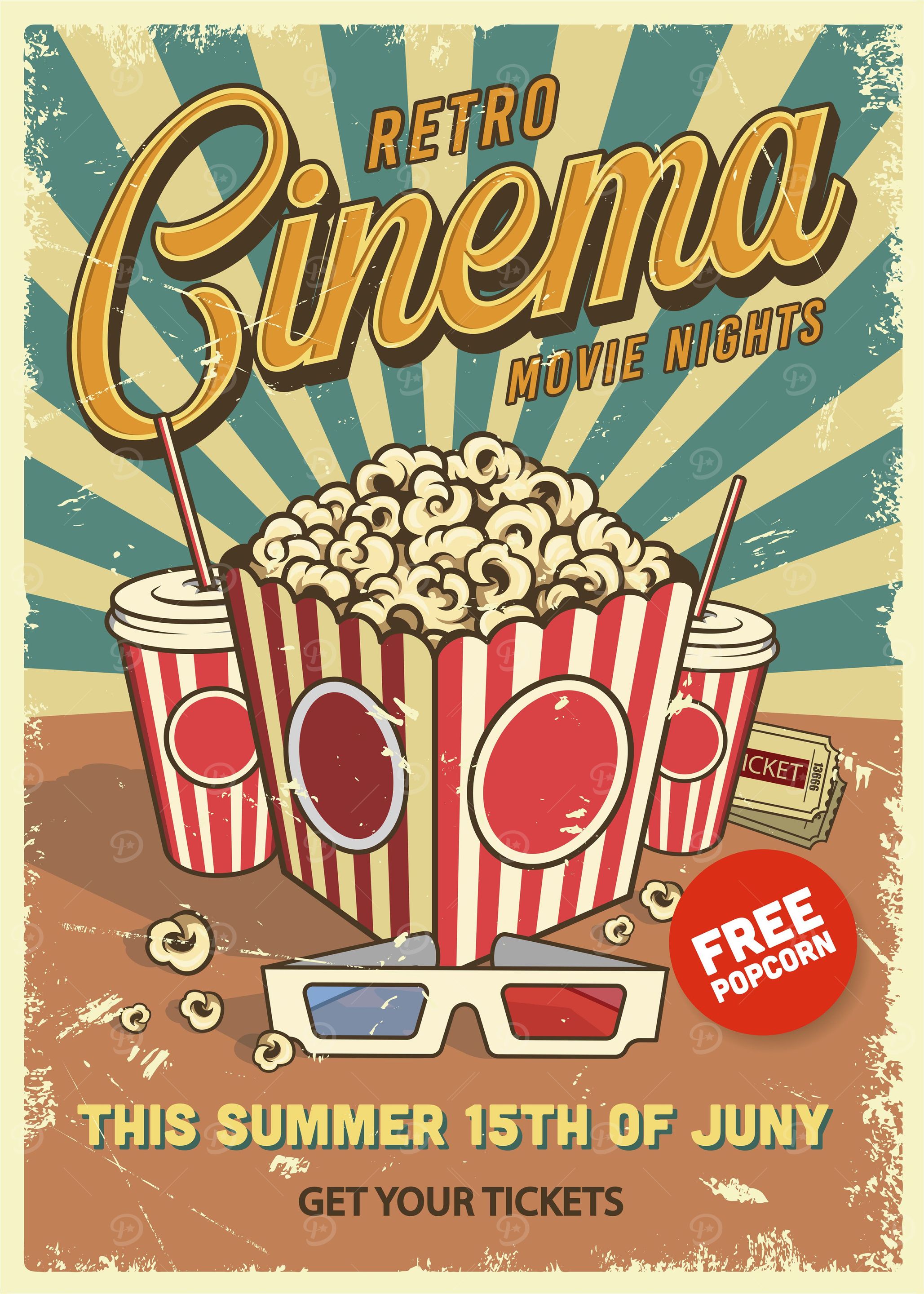 vintage cinema posters
