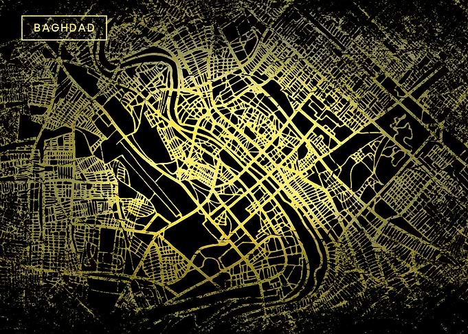 Baghdad Map
