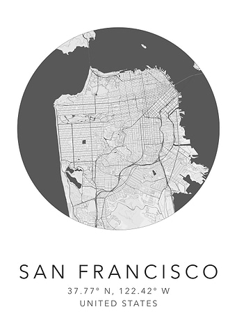 San Francisco City Map