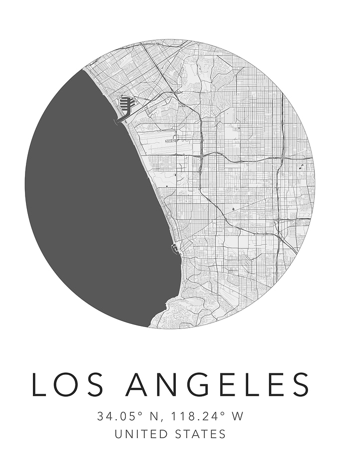 Los Angeles City Map