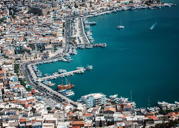 Travel, Greece, hill, view