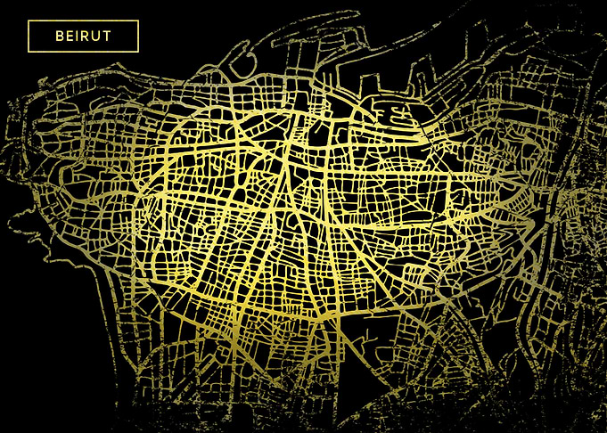 Beirut Map