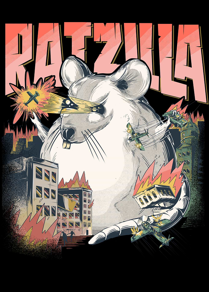 RATZILLA Pet Rat Monster